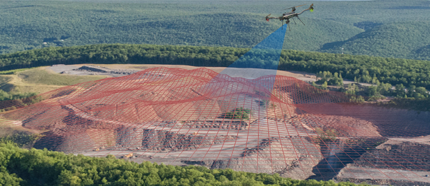 Drone 3D LiDAR Survey for Smart Mining Operations